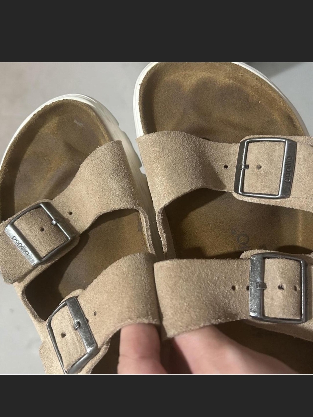 Women's Platform Arizona Slides